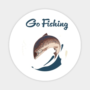 Go Fishing Magnet